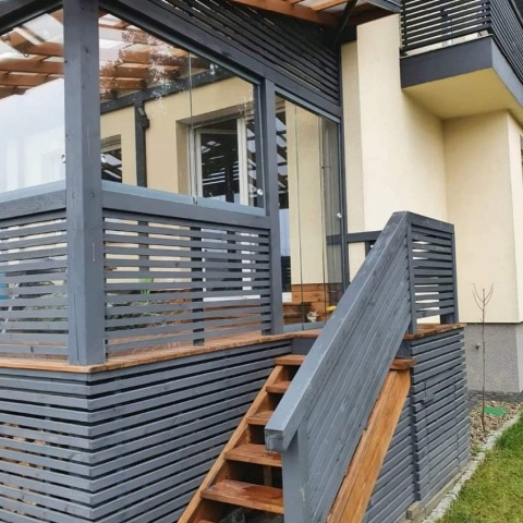 Systèmes de châssis sans cadre pour clôtures de balcon, le producteur de la Pologne