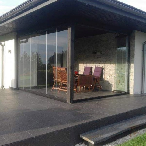 Systèmes de châssis sans cadre pour clôtures de balcon, le producteur de la Pologne